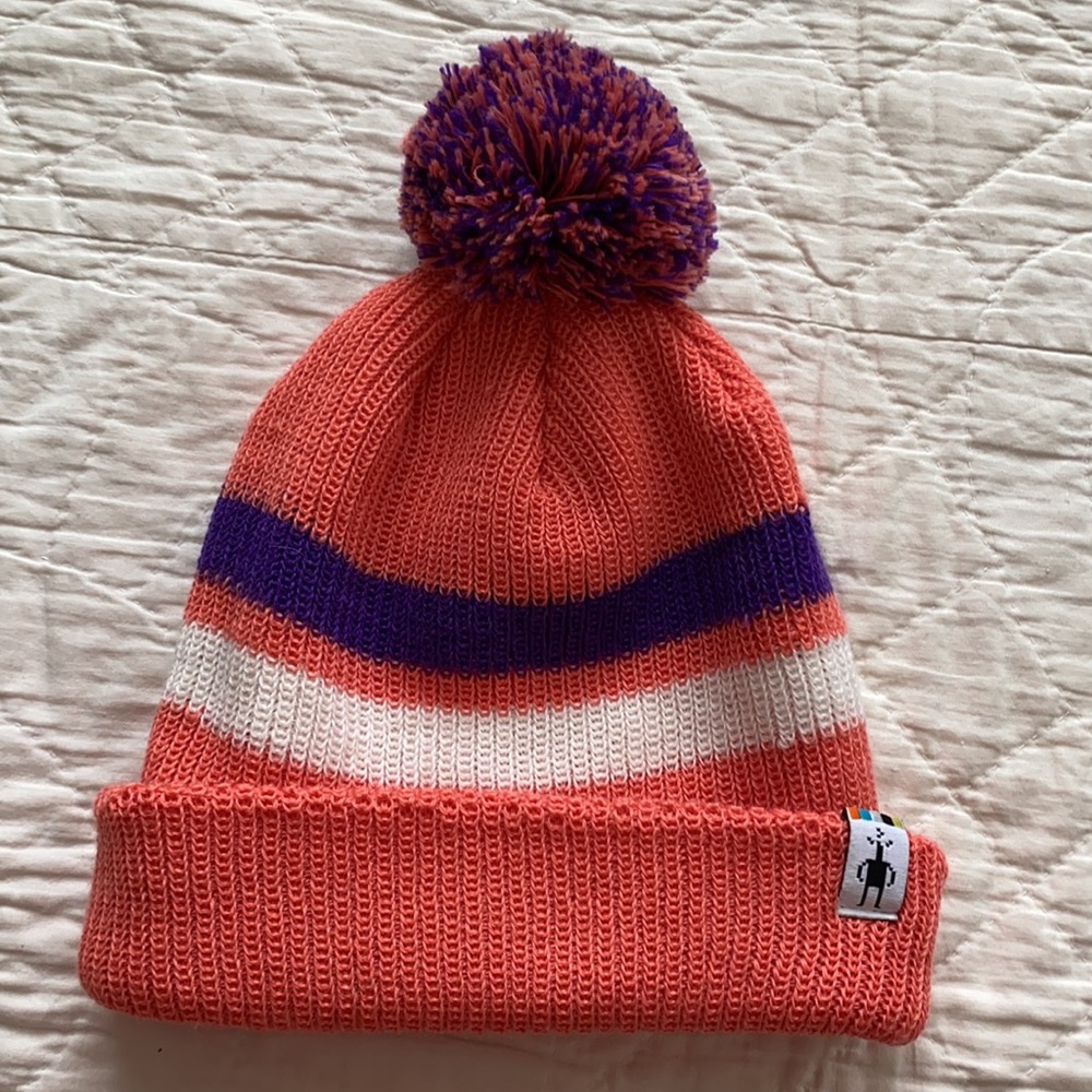 Smartwool Striped Pom Beanie
